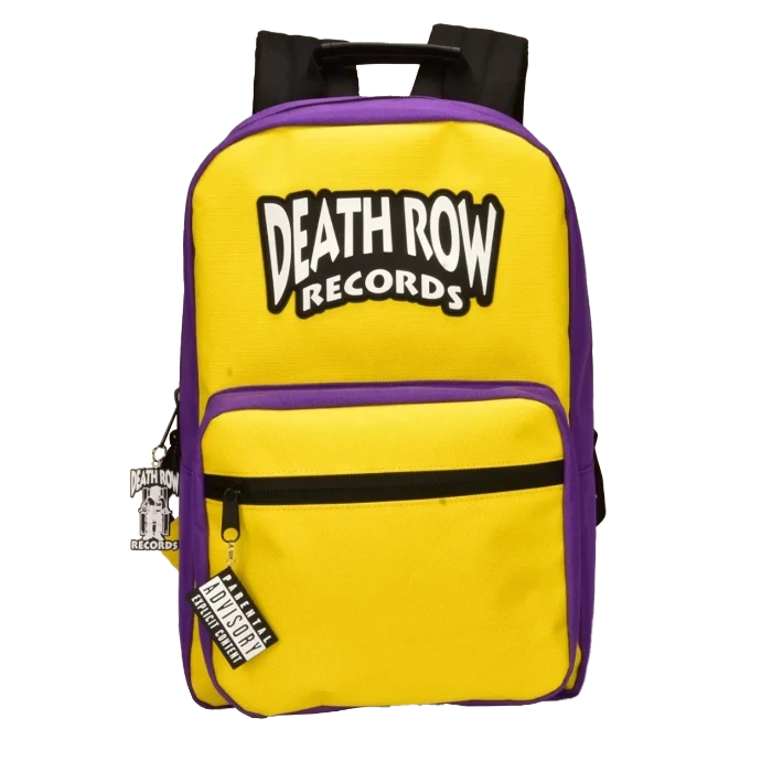 Dogg Lbs Death Row Records Snoop Dogg Geruchssicherer Überwurfrucksack Gelb Lila