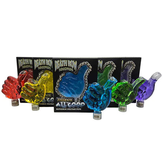 Death Row Records 4″ Freeze Thumbs Up Nectar Pipe mit Schraubspitze