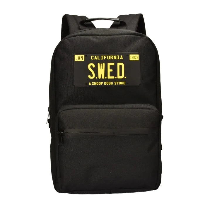 SWED Snoop Dogg Smell Proof Backpack Black