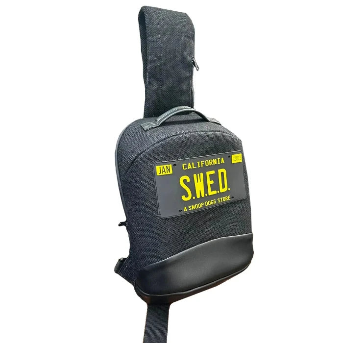 Sac bandoulière anti-odeurs SWED Snoop Dogg gris