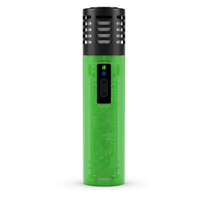 Arizer Air SE TimeWarp Green vaporizer standing position