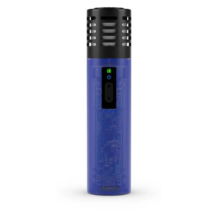 Arizer Air SE Vaporizer Blue standing.