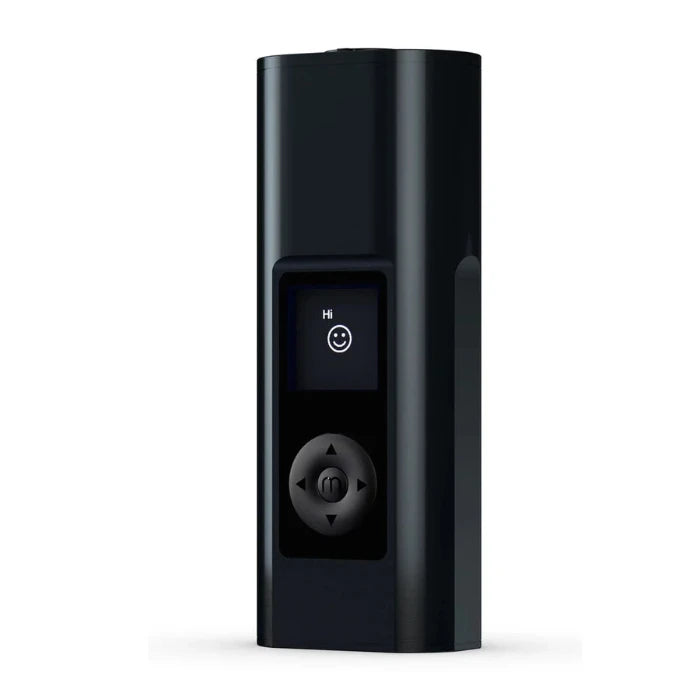 Arizer Solo 3 Vaporizer 3/4 left view, standing upright.