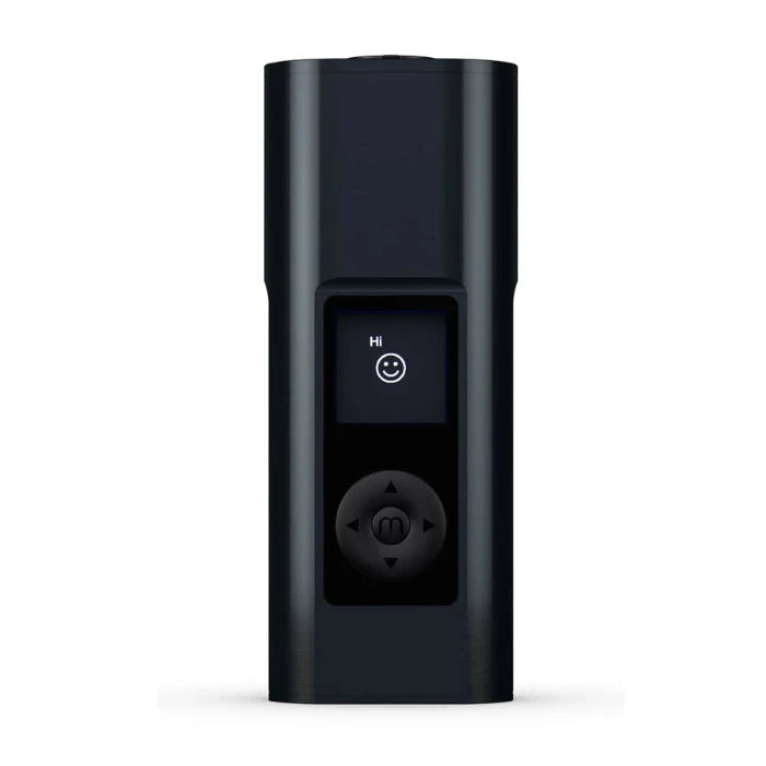 Arizer Solo 3 Vaporizer front view, standing upright.