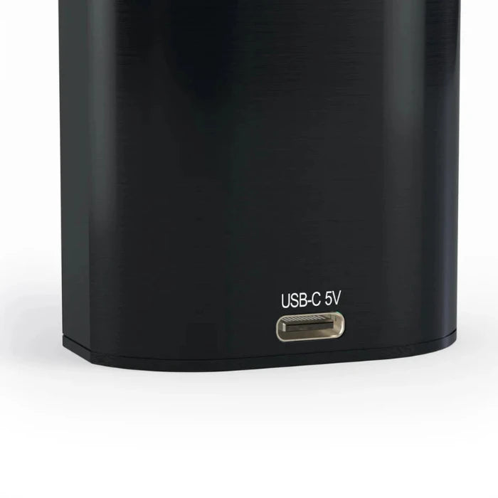 Close-up of Arizer Solo 3 Vaporizer USB-C 5V connector.