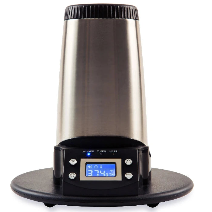 Arizer V-Tower Vaporizer standing upright.
