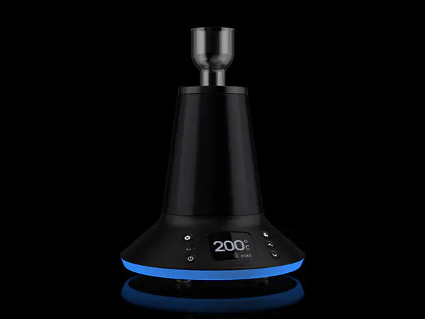 Arizer XQ2 Vaporizer with potpourri diffuser attached.
