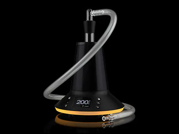 Arizer XQ2 Vaporizer with whip attached.