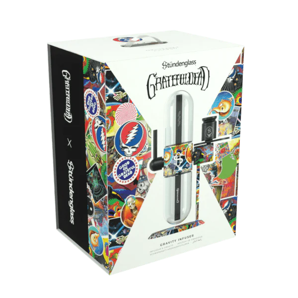 Grateful Dead - Legacy Patchwork X Stündenglass Gravity Hookah box.