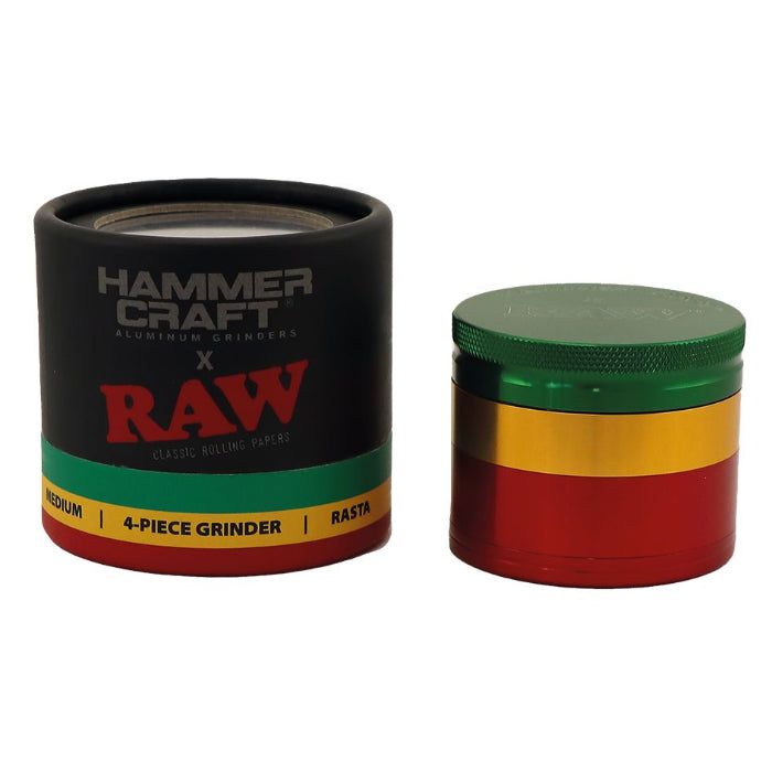 Hammercraft x RAW® Grinder 4-teilig Medium