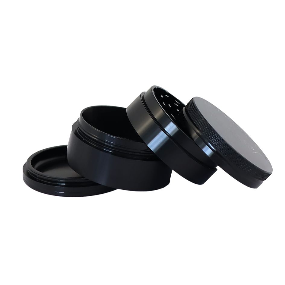 Hammercraft x RAW® Grinder 4-teilig klein schwarz