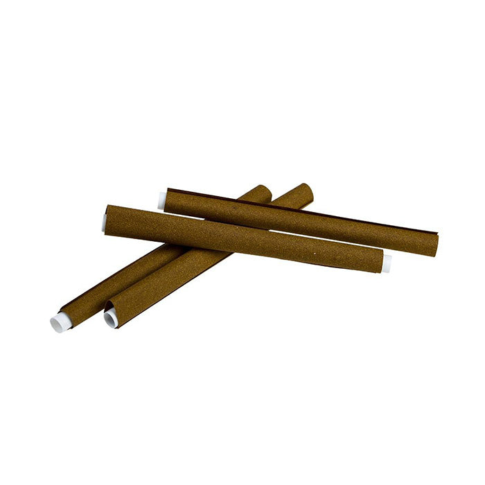 Close-up of a pile of Hemparillo Hemp Blunt leaves.