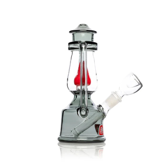 Hemper Bowlman Lantern Bong standing, right profile view.