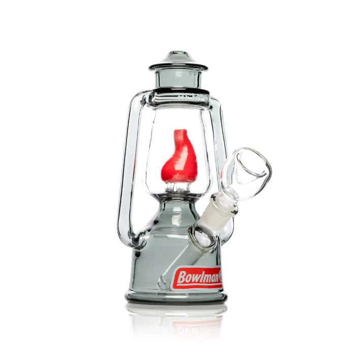 Hemper Bowlman Lantern Bong standing, three-quarter right view.
