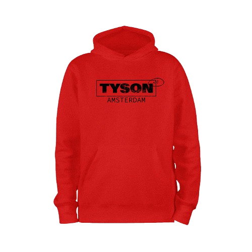 Sweat à capuche Tyson 2.0 rouge
