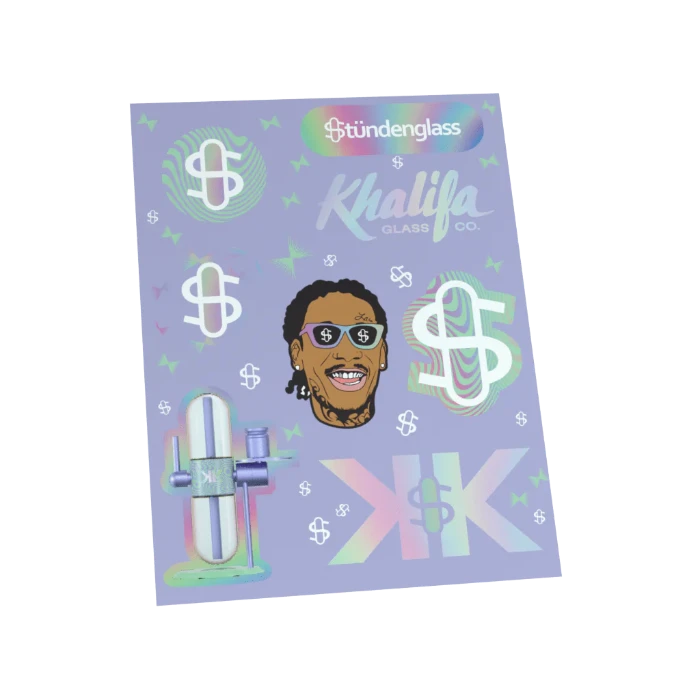 Khalifa X Stündenglass stickers.