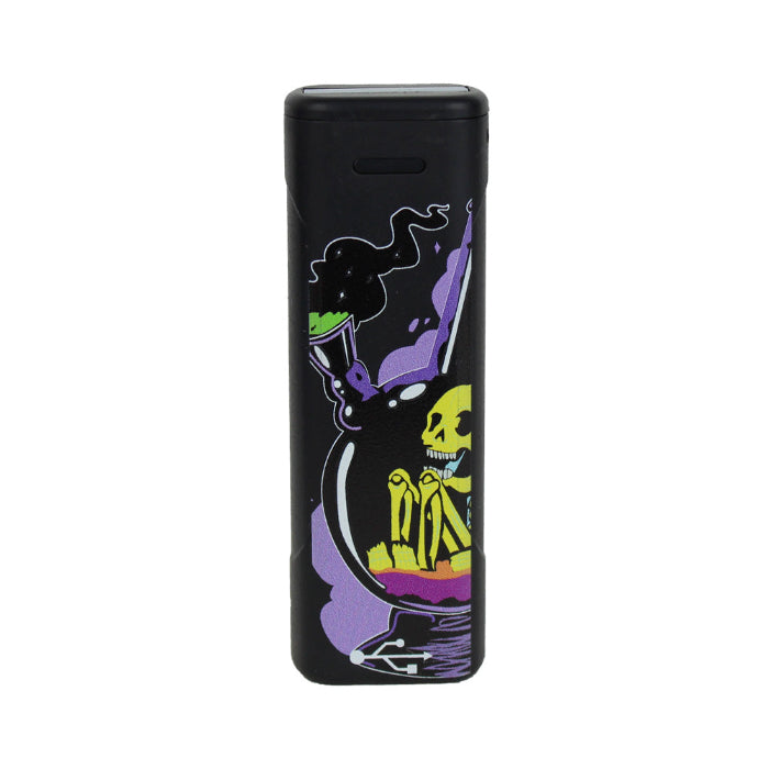 novi ixnite plasma lighter skeleton bong standing position.