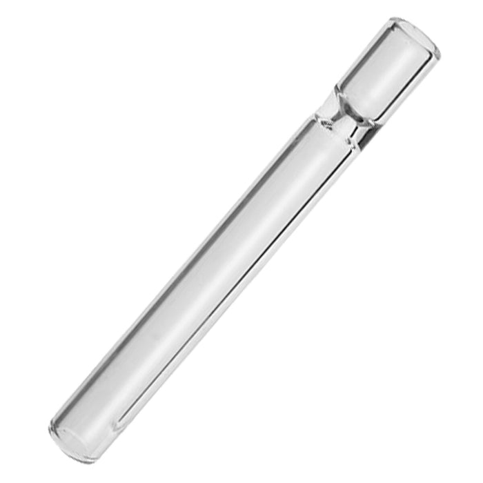 One-Hitter Glass Pipe standing diagonal.
