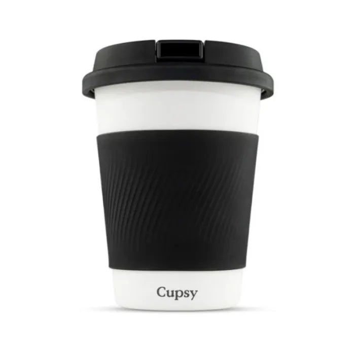 Puffco Cupsy Coffee Cup Bong standing.
