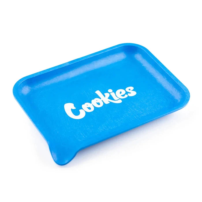 Santa Cruz Cookies Hemp Tray Blue, placed.
