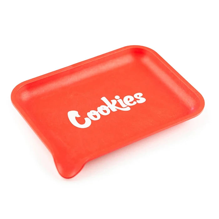 Santa Cruz Cookies Hemp Tray Red, placed.
