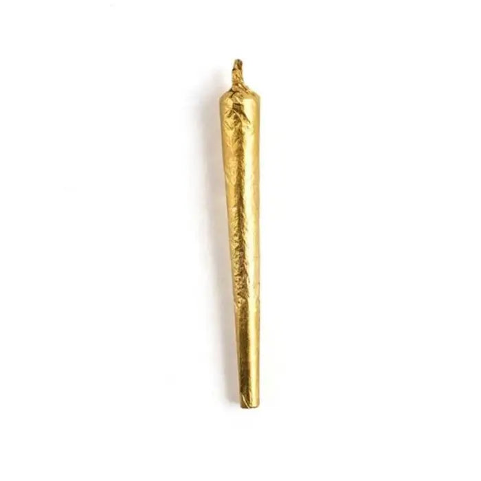 Shine 24K KS Gold rolled in cone.