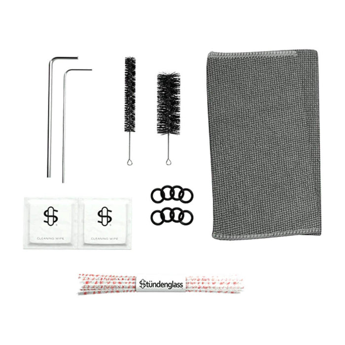 Stündenglass Kompact Gravity Hookah Pink Cleaning Kit.