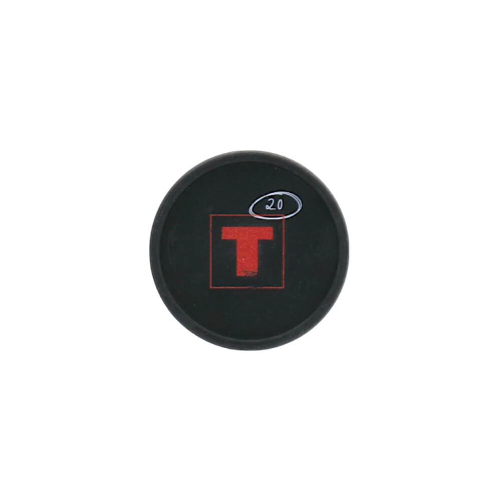 Top-down view of Tyson 2.0 Bio Grinder Mike Bite 2 Parts 53 mm, featuring the Tyson 2.0 logo on the back.