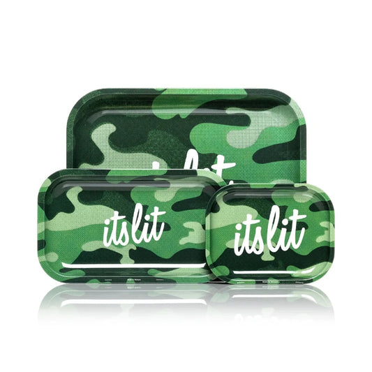 Hemper It’s Lit Camouflage Vert Clair Plateau À Rouler