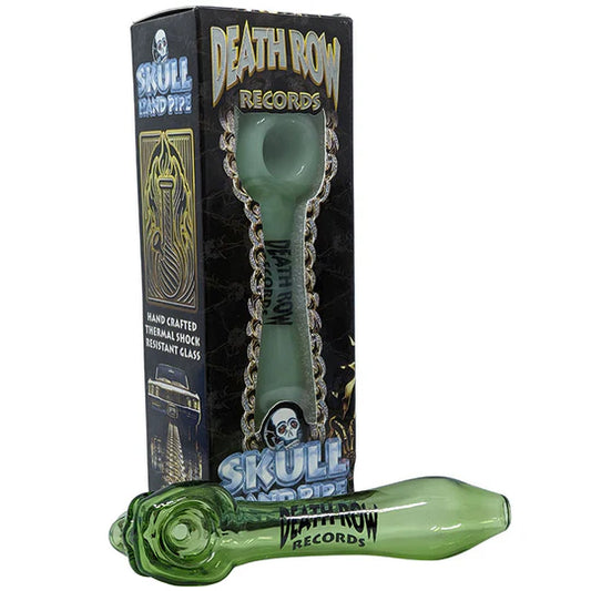 Death Row Records Snoop Dogg 4″ Totenkopf-Handpfeife in verschiedenen Farben