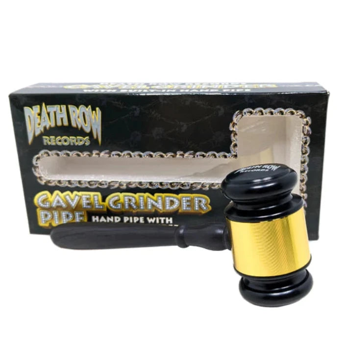 Death Row Records Snoop Dogg 5″ 2 in 1 Gavel Hand Pipe Grinder