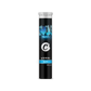 Cookies Blue Raz CBD Pre-Roll tube standing upright.