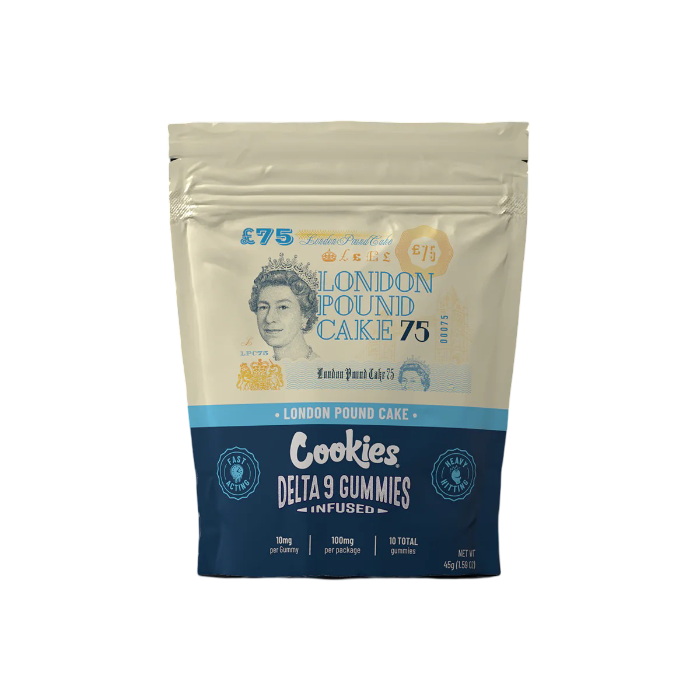 Cookies London Pound Cake 75 Gummibärchen | 10 mg Delta-9