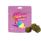 Cookies Triple Scoop CBD Flower in doypack with buds in front.