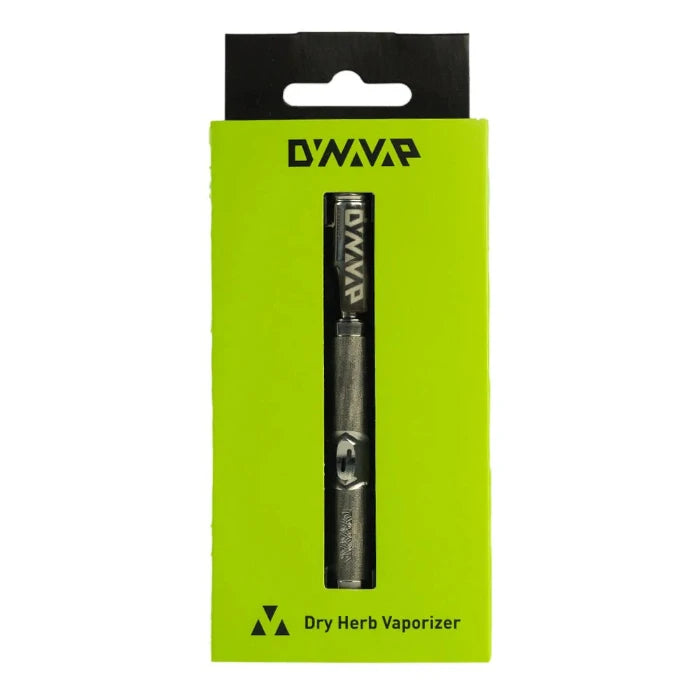 Dynavap M 7 vaporizer box standing upright.