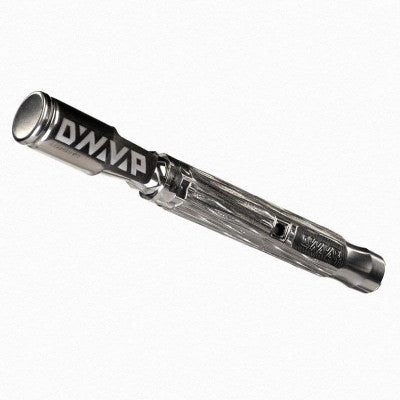 Dynavap M Plus vaporizer standing at an angle.