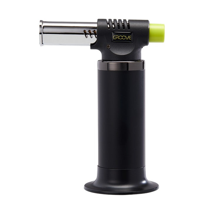 Groove Spark Butane Torch standing.