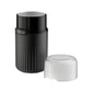 Groove Vaporizer, standing with lid placed next to it.