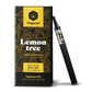 Happease Vaping Starter Kit 85% Cannabinoids CBD-CBG-CBN Lemon Tree box and vaporizer, standing upright.