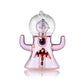 Hemper Dankzilla XL Bong 8″ in pink, front view featuring a vibrant pink design with a fun and playful look for an eye-catching smoking accessory.