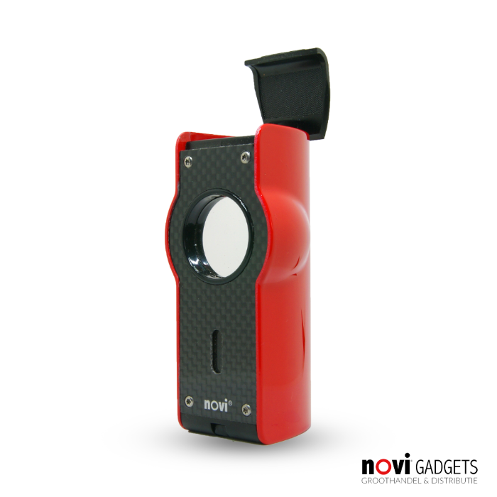 Novi Torch Supreme Lighter Red, standing position.