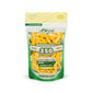 Purize XTRA Slim 250 Yellow filter tips in doypack, upright position.