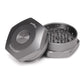 Open Quick Grinder V.3 Grey, showing internal teeth.