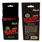 RAW Black Socks box, front and back views.