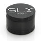 SLX 2.5 Aluminium Non-Sticky Grinder 50 mm Black standing upright.