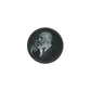 Top-down view of Tyson 2.0 Bio Grinder Portrait 2 Parts 53 mm, featuring Mike Tyson's portrait on the lid.