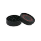 Tyson 2.0 bio grinder undisputed cannabis 2 parts 53 mm fully opened, showing grinding teeth.
