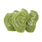 Tyson 2.0 Mike Bites CBD Gummies Apple, gummies shaped like a severed ear, standing.