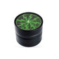 Close-up of Thorinder Mini Green grinder, standing upright.